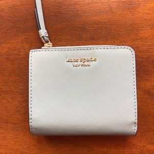 Kate Spade small bifold wallet with snap closure